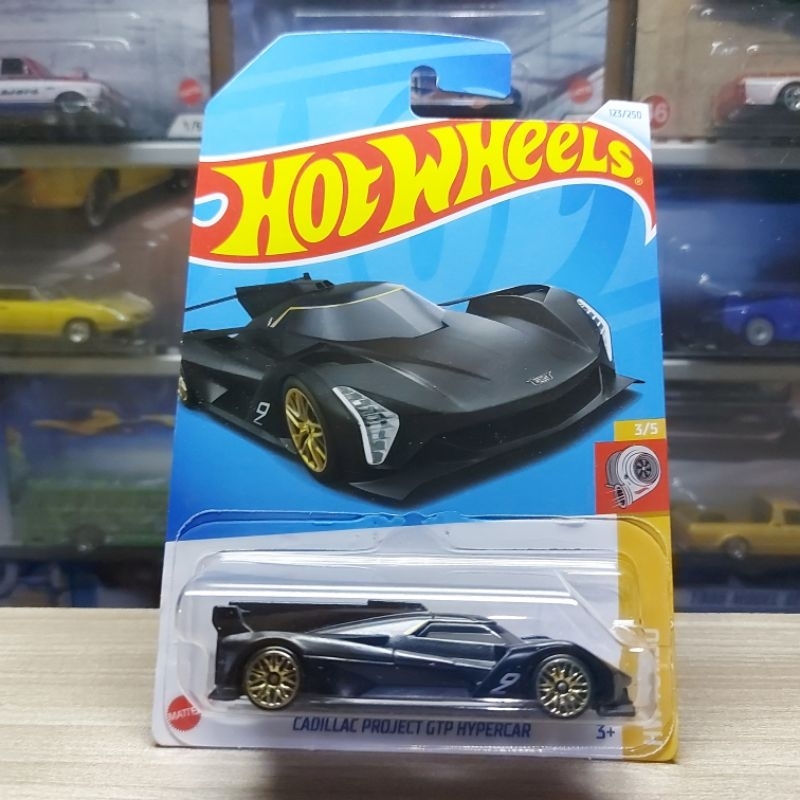 Hot WHEELS CADILLAC PROJECT GTP HYPERCAR BLACK 2024 | Shopee Malaysia