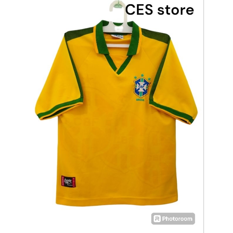 Brazil home retro Soccer jersey 1994 | Shopee Malaysia