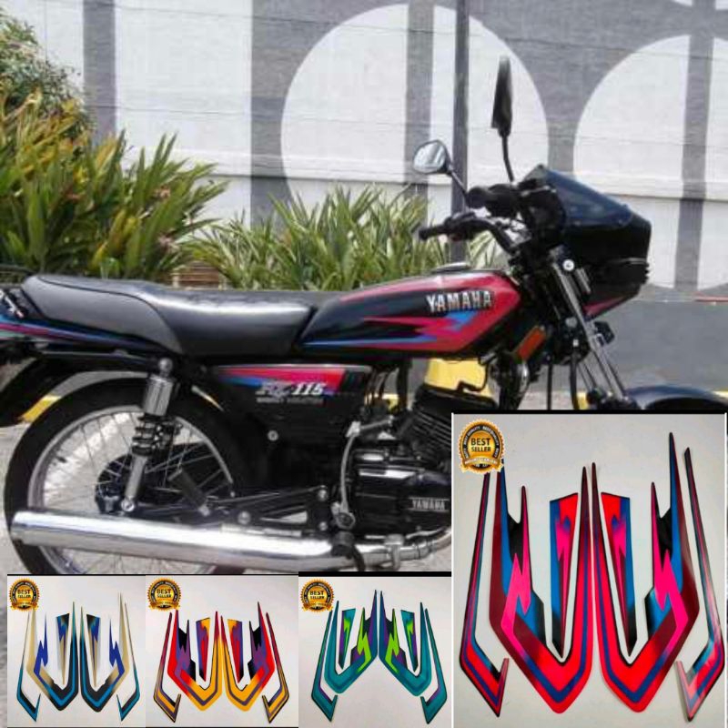 Yamaha RXS RX S RX SPECIAL 1997 Striping, STANDARD QUALITY BODY LIST ...