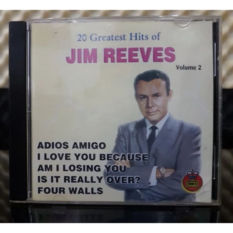 Cd Compact Disc Jim Reeves-20 Greatest Hits Of | Shopee Malaysia