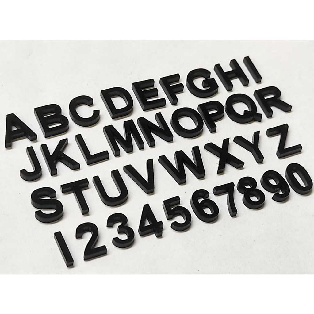 ACRYLIC LETTERS | ACRYLIC NUMBERS| ACRYLIC ALPHABET LETTER| ACRYLIC ...