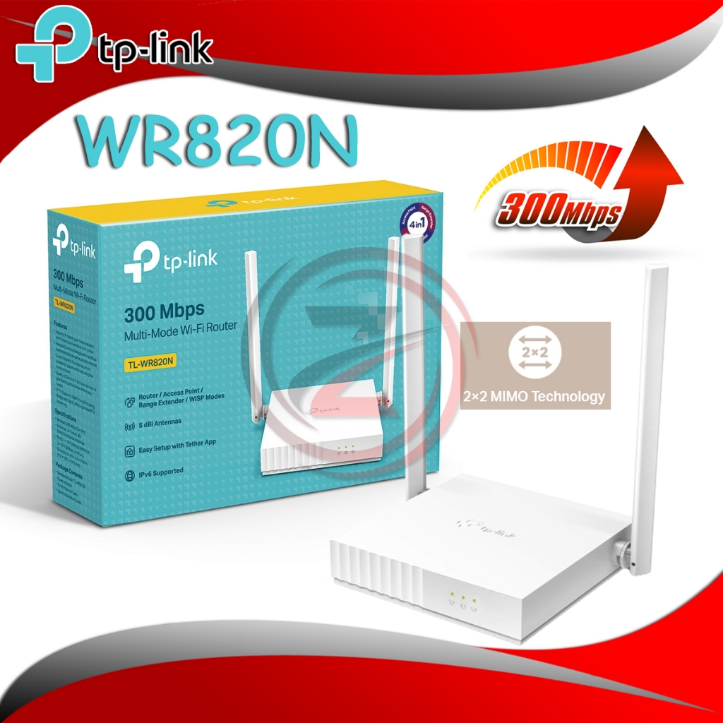 Tp Link Tl Wr820n 300mbps Multi Mode Wi Fi Router Iptv Supports Mimo Shopee Malaysia 2036