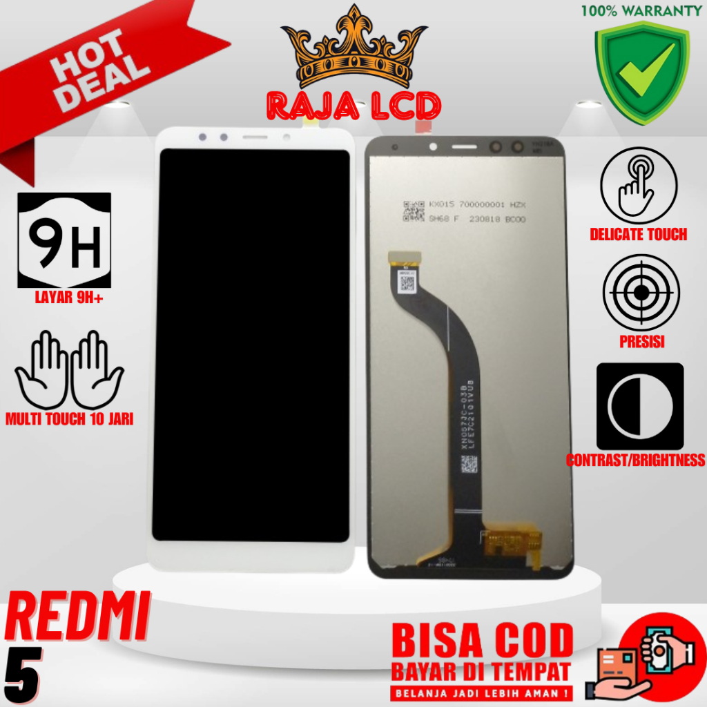 [ORIGINAL] Lcd REDMI 5 FULLSET TOUCHSCREEN Official Warranty | Shopee ...