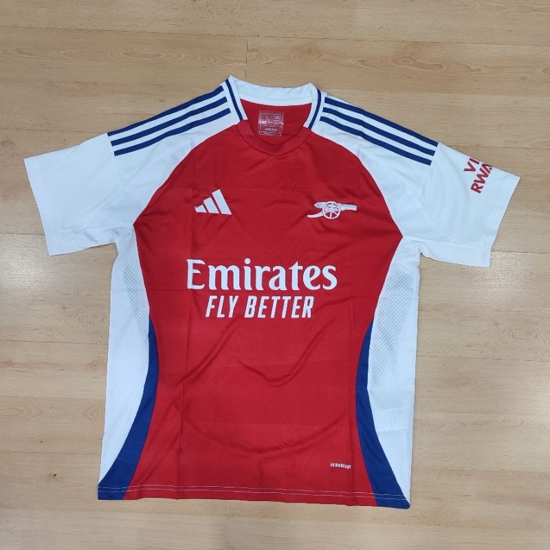 Arsenal Gunner Home Season Ball Jersey 2024/2025 Grade Ori | Shopee ...