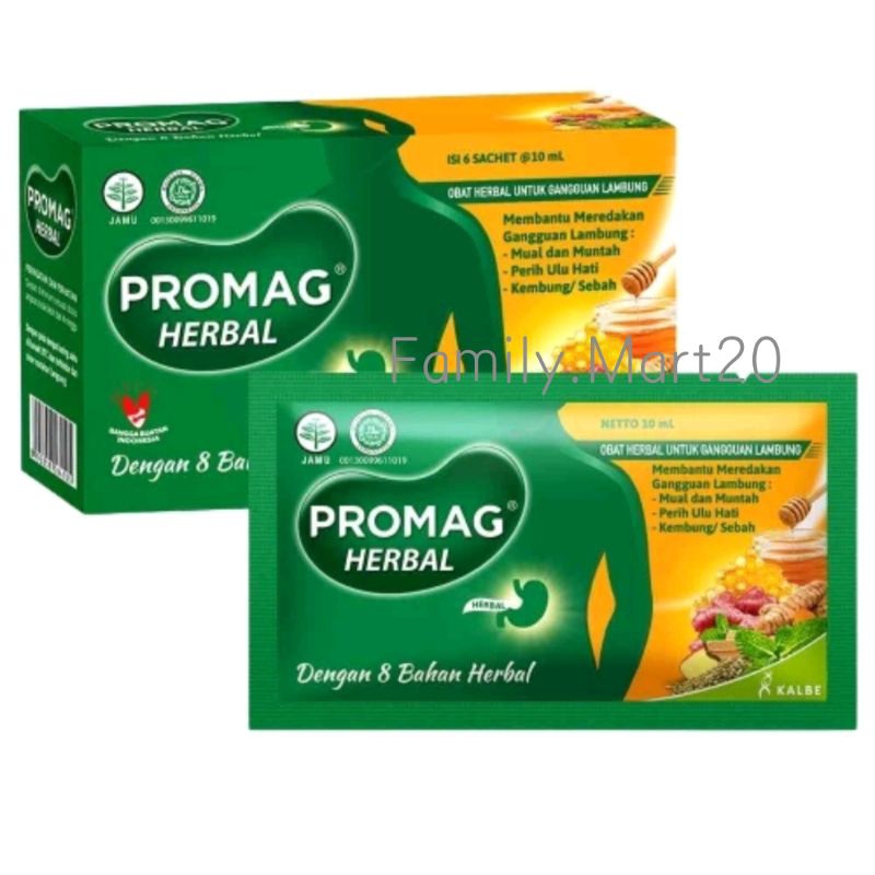Promag Herbal contains 6 sachets | Shopee Malaysia