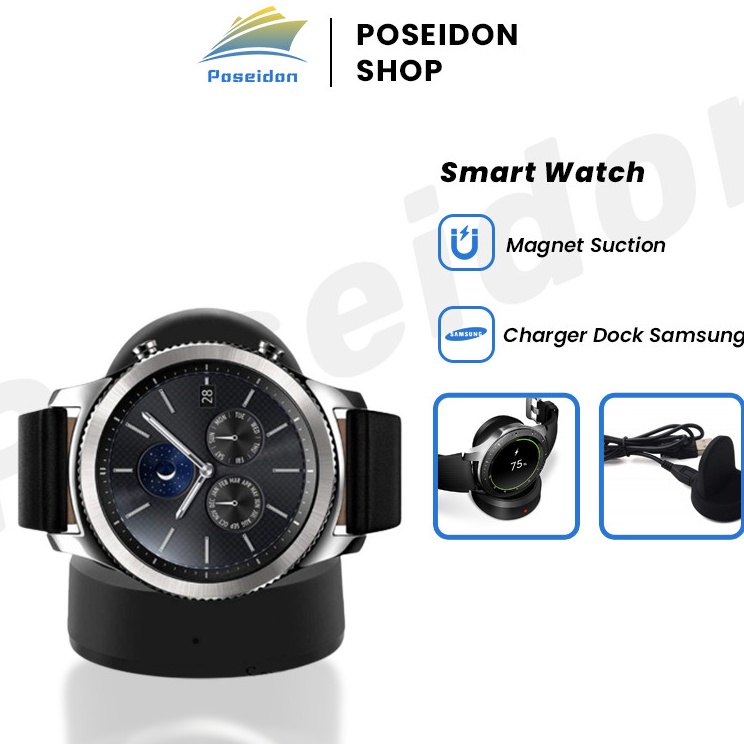 New Model Wireless Charger Dock Samsung Galaxy Gear S2S3S4 R77 Wireless