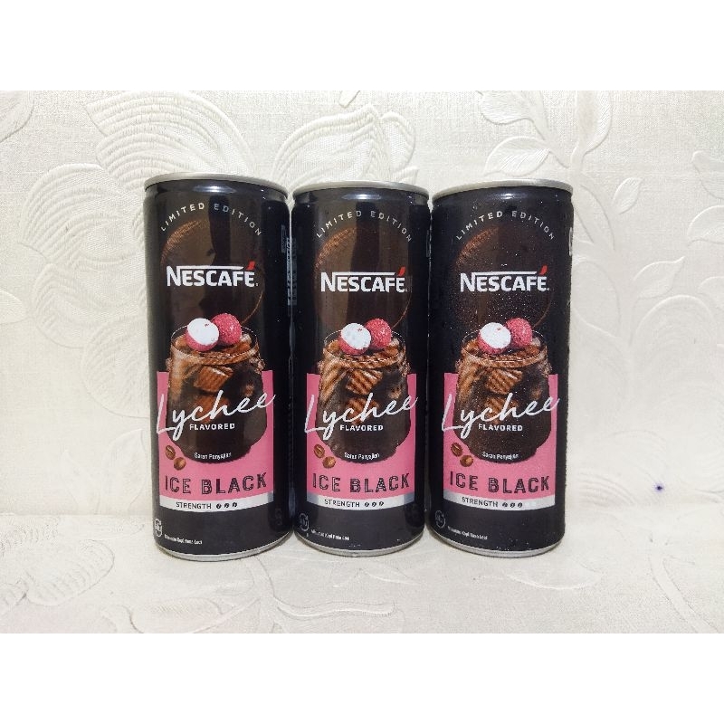 New NESCAFE ICE BLACK LYCHEE/NESCAFE LYCHEE ICE BLACK/NESCAFE AMERICANO ...