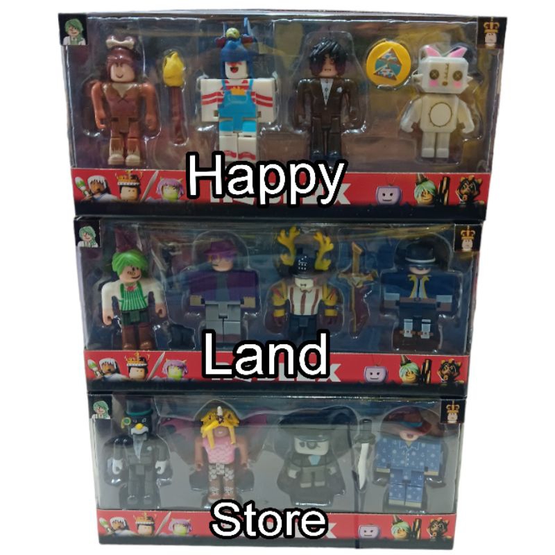 Roblox Action Figure Set Of 4 Characters Collection Children's Toys ...