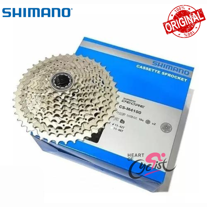 Piñón Shimano Deore Cs-m4100 Con Cassette De 10 Velocidades, | Meses sin interés