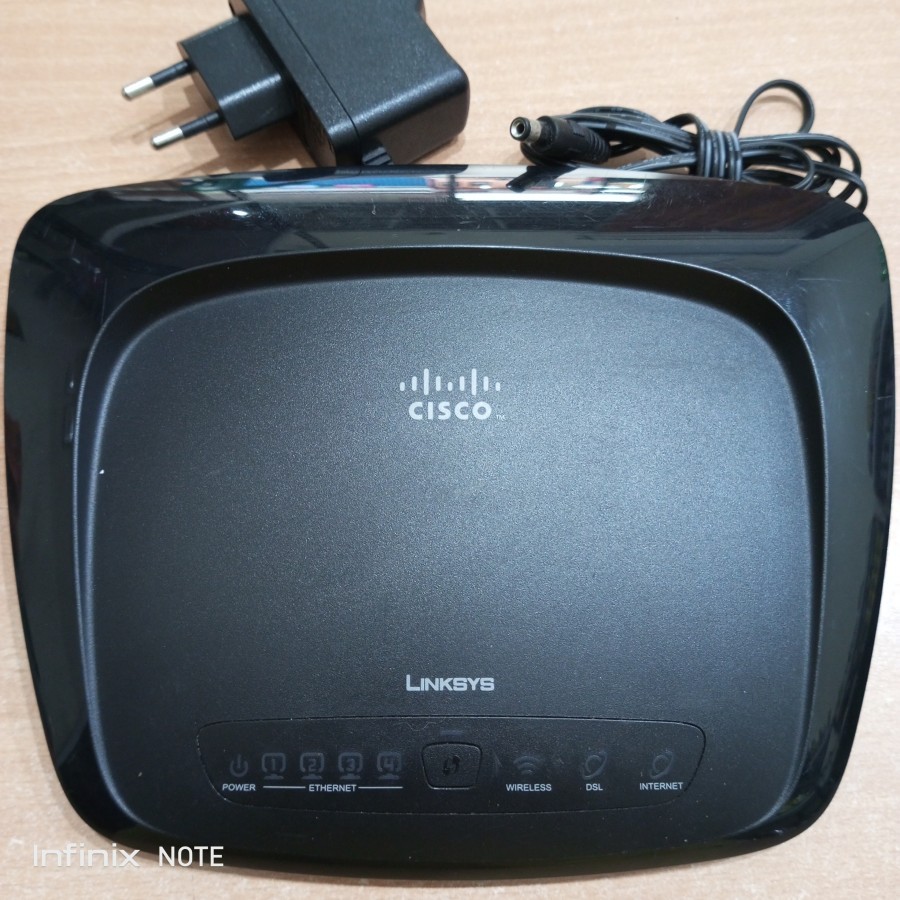 Cisco LINKSYS WIRELESS-G ADSL2+ WAG54G2 PLUS Adapter (Used NORMAL ...