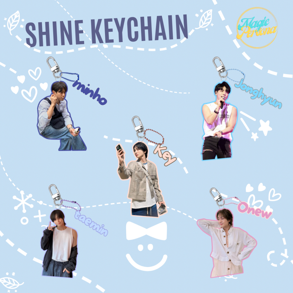 Cutie Keychain Shinee Shopee Malaysia