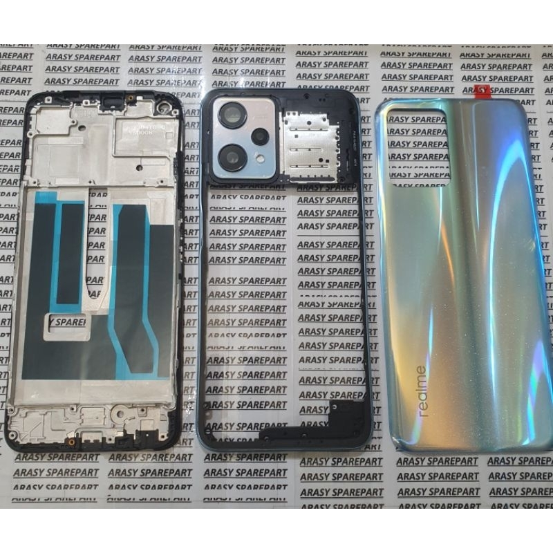 Casing Housing Casing Fullset Realme 9 pro 5g Complete 3 Parts Frame ...