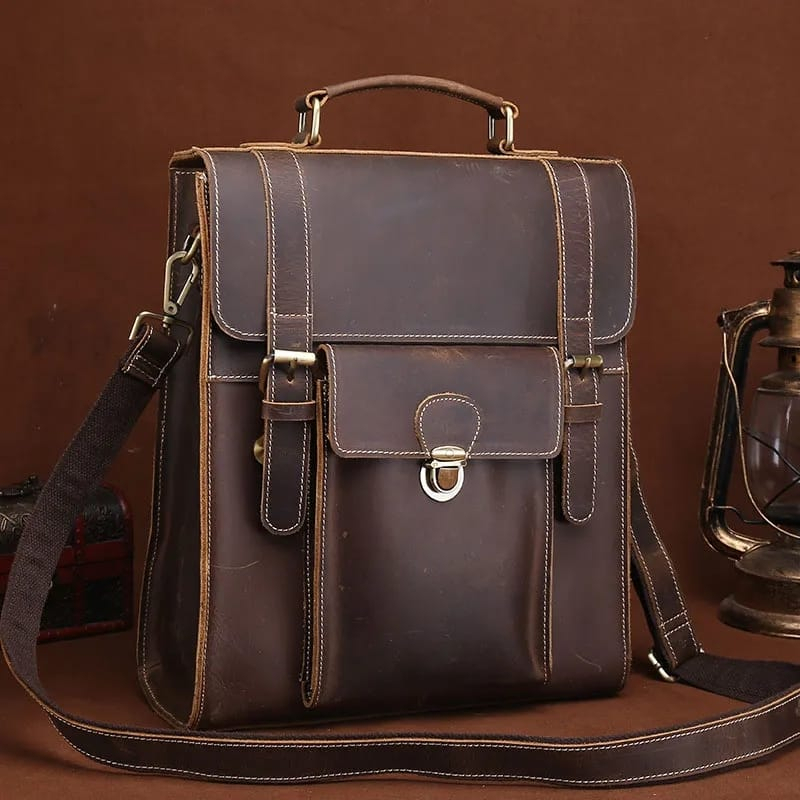 Retro MEN'S BACKPACK / JAPANESE STYLE / 2 MODES IN 1 | Shopee Malaysia