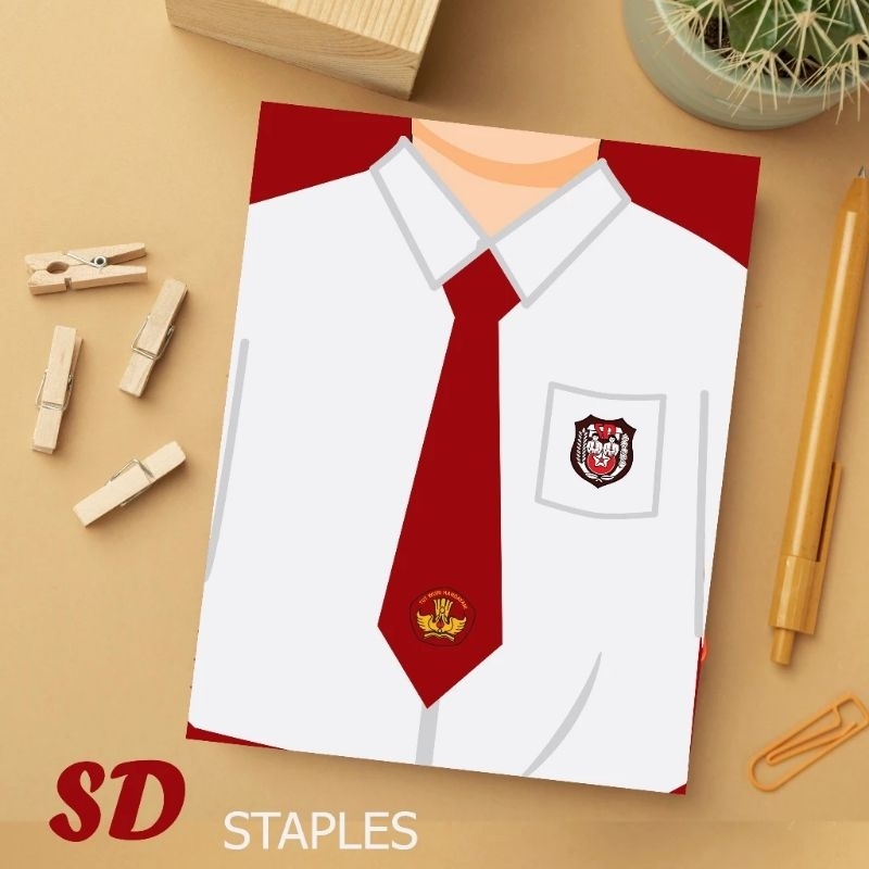 Staples Note Writing Book/School Writing Book/School Uniform Theme ...