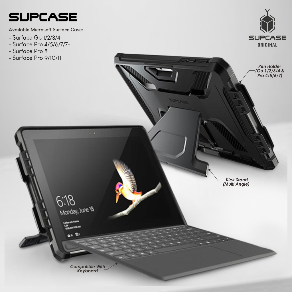 Microsoft Surface Pro 11 10 9 8 7 Case / 7+ 6 5 4 Surface Go 4 go 3 go ...