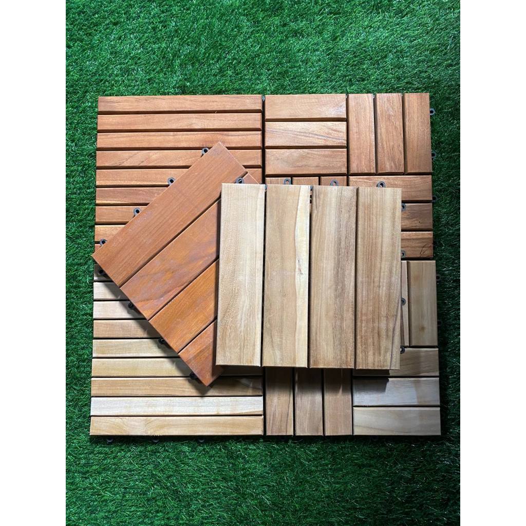 KAYU Special Live Teak Decking Tile Wooden Floors - Parquet Tiles ...