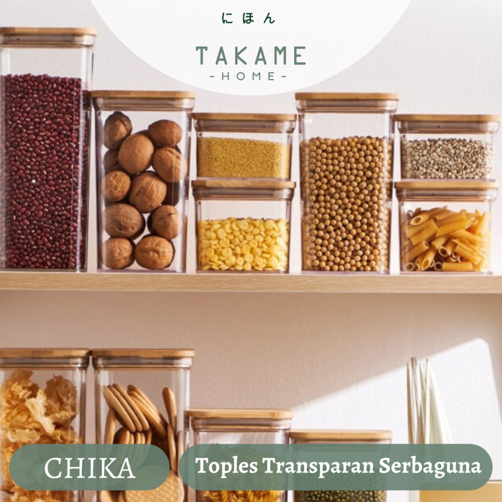 KAYU |Takeame| Chika Airtight Snack Container Food Container Kitchen ...