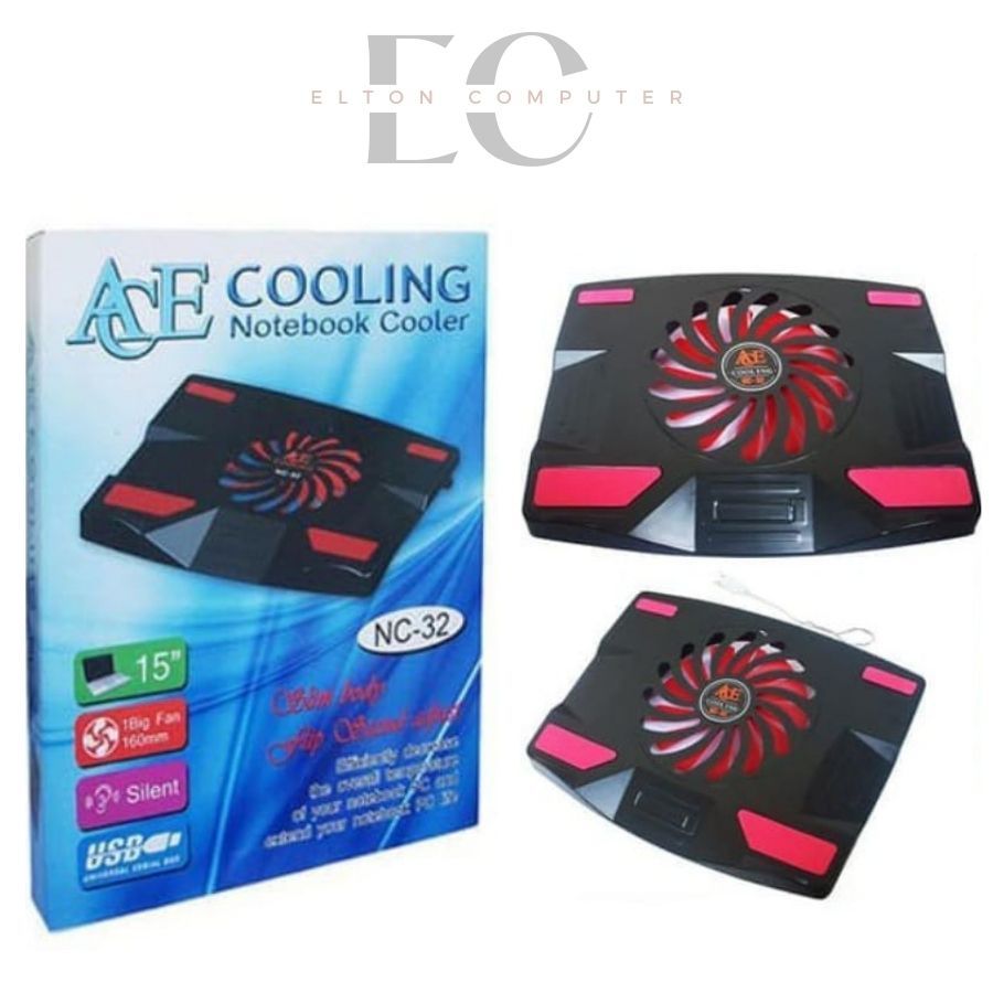 Big Fan Cooler Laptop Cooling Fan ACE NC32 Laptop Cooling Pad / Cooling ...