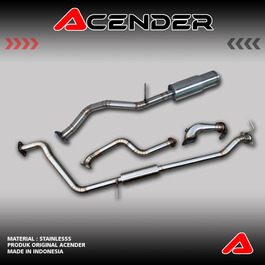 TOYOTA RAIZE ROCKY FULLSYSTEM CAR EXHAUST PNP FULL STAINLESS MATERIAL ...