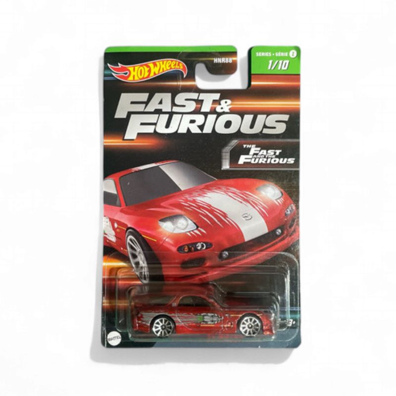 Hot Wheels Fast and Furious 95 Mazda RX-7 Red (100% Original) | Shopee ...