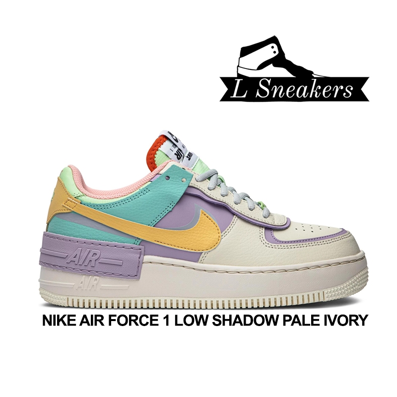 Nike Air Force 1 Low Shadow Pale Ivory Sepatu Shopee Malaysia