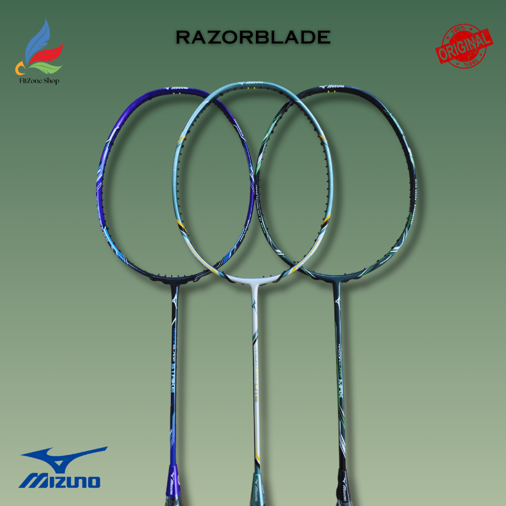 Original Mizuno Razorblade Series Badminton Racket | Shopee Malaysia
