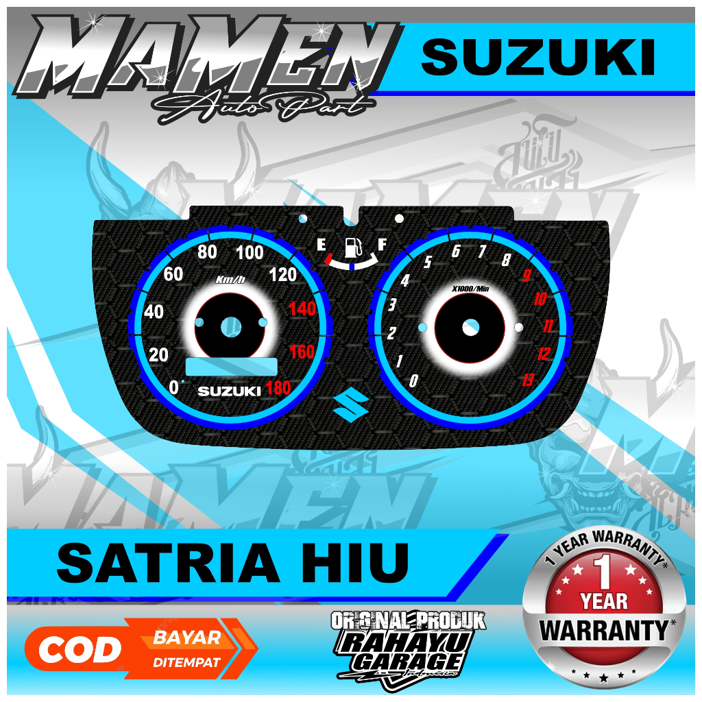 Satira SHARK CUSTOM SPEEDOMETER BOARD | Shopee Malaysia