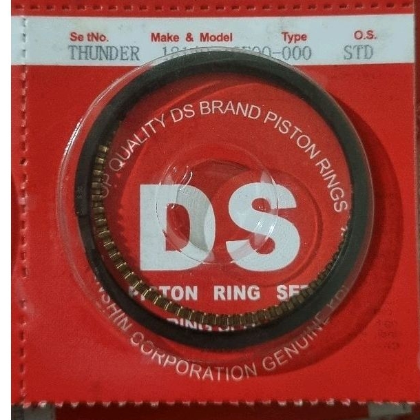 Piston RING/THUNDER 125 PISTON RING (DENSHIN) Shopee Malaysia