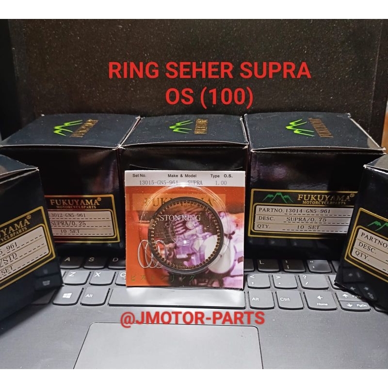Piston RING OS 100 RING PISTON SUPRA X LAMA SUPRA FIT LAMA GRAND Antem