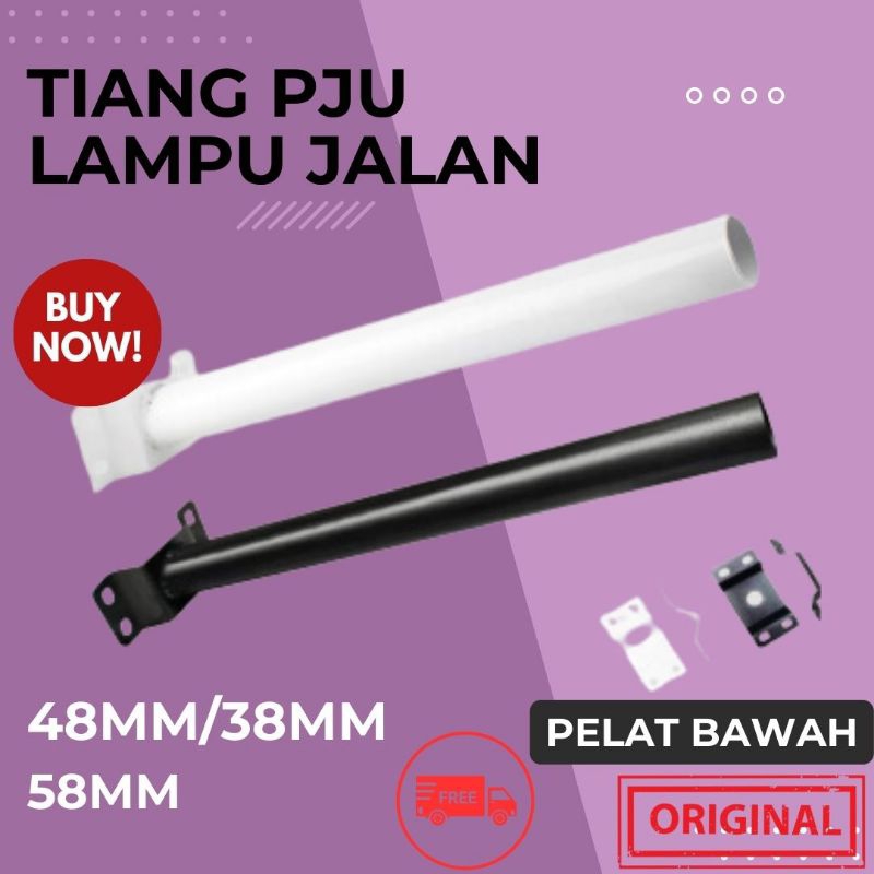 Street LIGHT POLE 2 INCH PJU IRON PIPE POLE / 2 INCH PJU POLE | Shopee ...