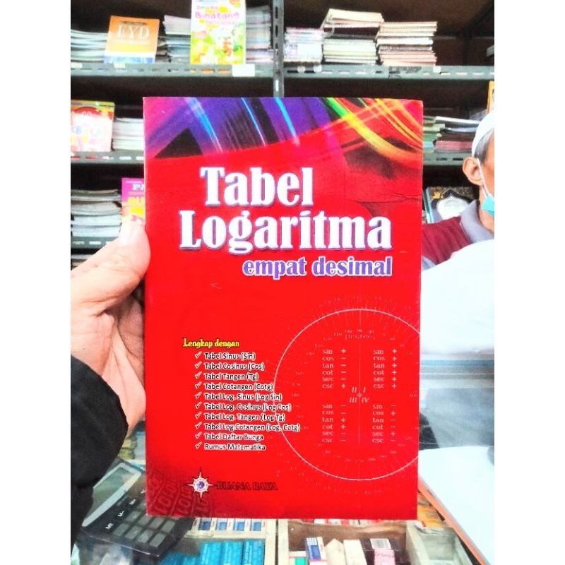 Four Decimal Logarithm Table [original] | Shopee Malaysia