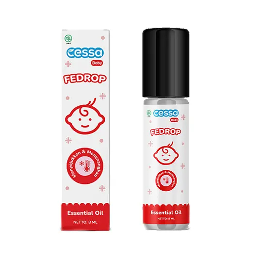 MERAH Baby Oil - Cessa Essential Oil 8Ml - Fever Drop Red (Demam ...