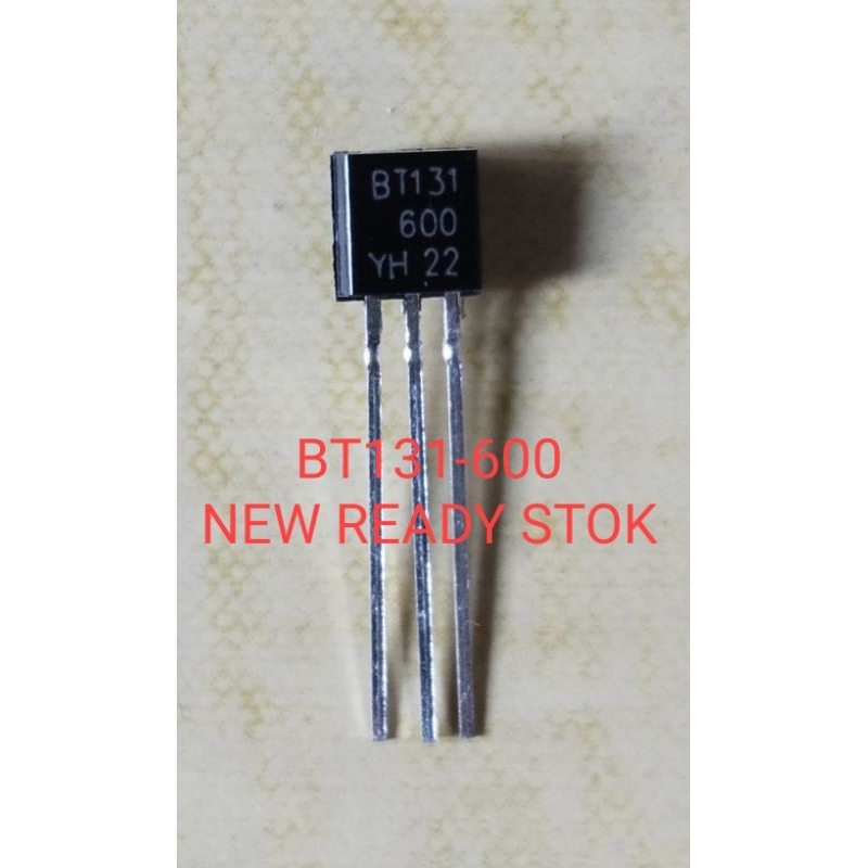 Triac Transistor BT131 BT131600 KR04635 Shopee Malaysia