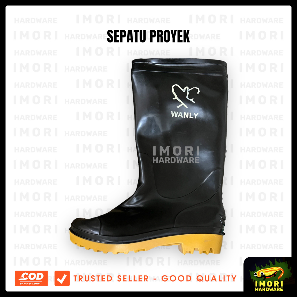 Wanly Project Boots 3943r Safety Boots Rubber Long High Fishery