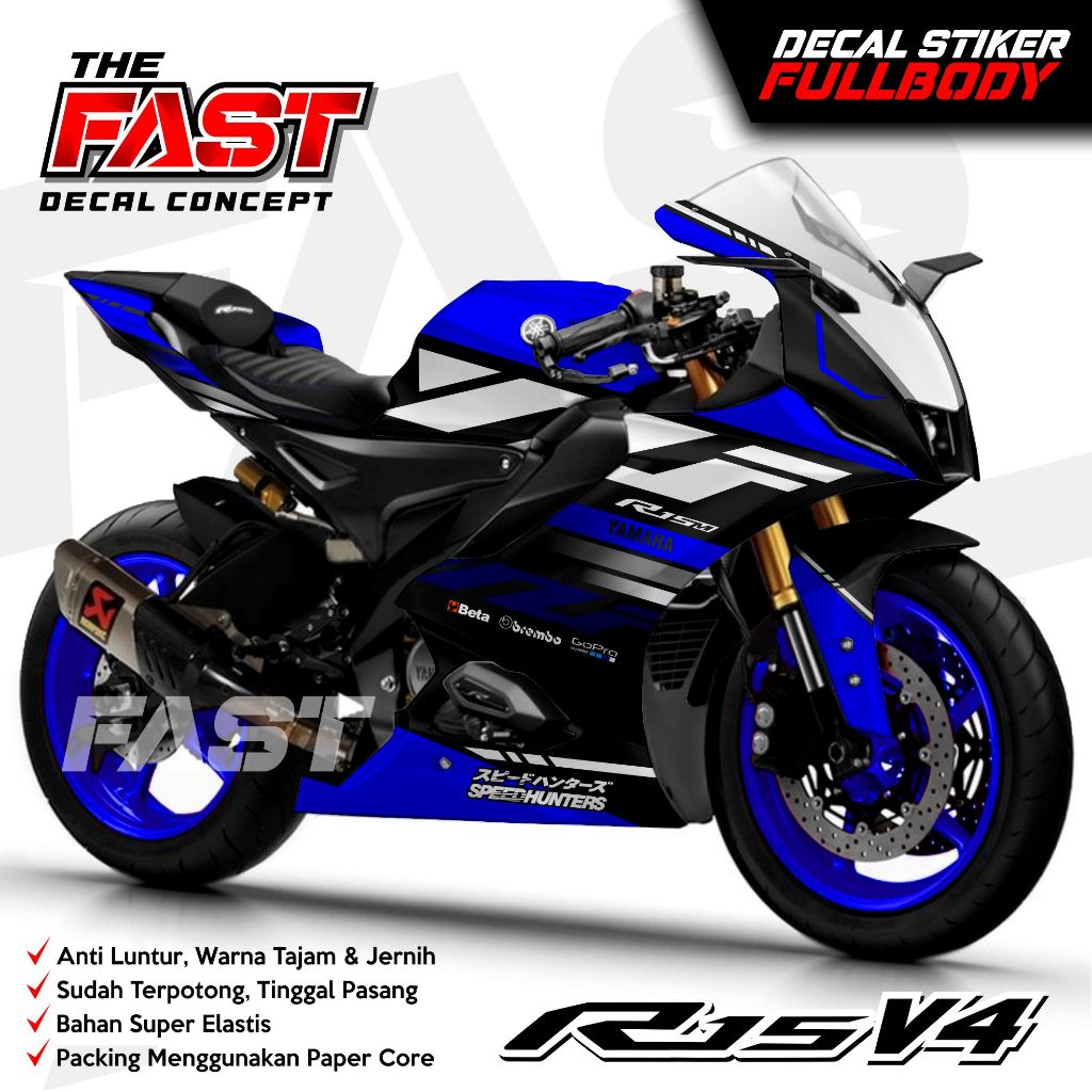 Decal Yamaha Yzf R15 V3 Modified Graphics Sticker Set For Yamaha