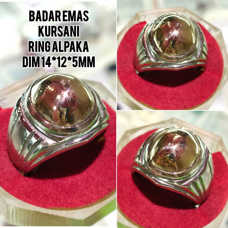 Ancient Cursani Gold Badr Stone RING SUPER Alpaca RING | Shopee Malaysia