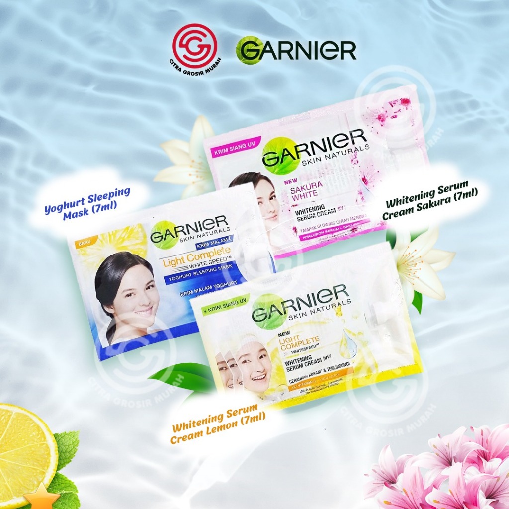 Garnier Yoghurt Sleeping Mask Serum Sachet 7mL Sakura Glow Light