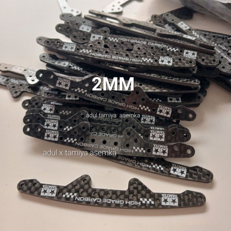 Rep TAMIYA 95600 HG CARBON (2MM) REINFORCING PLATE SUPER X CHASSIS ...