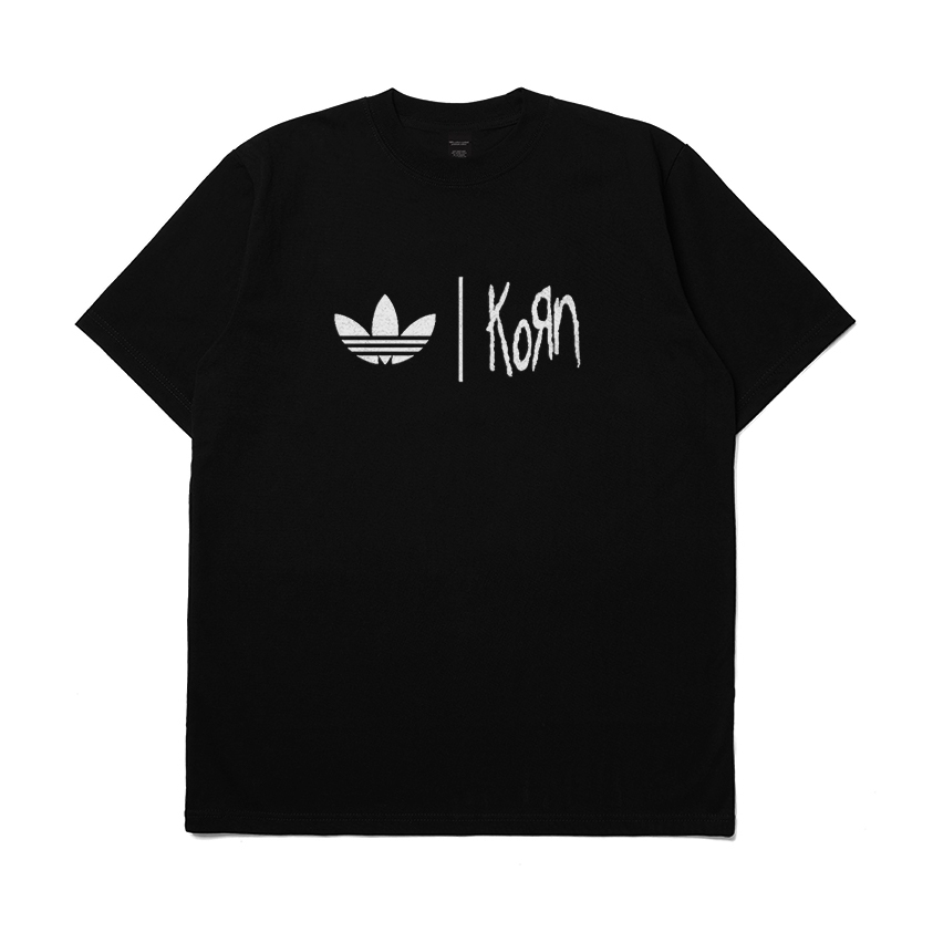 T Shirt Band Korn Adidas Logo Shopee Malaysia 