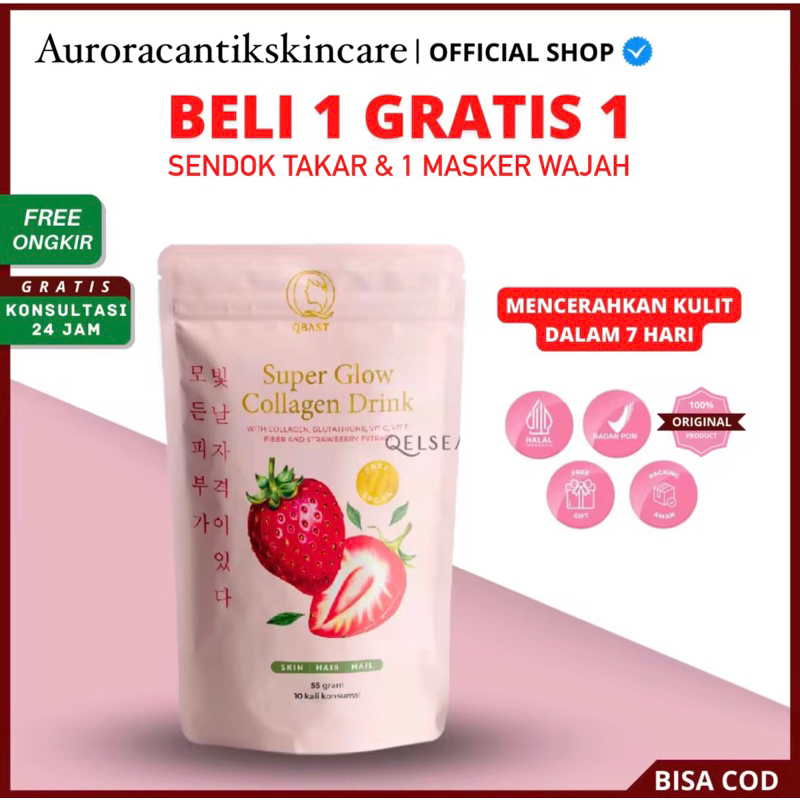 (OFFICIAL Distributor) QBAST SUPER GLOW COLLAGEN DRINK | Shopee Malaysia