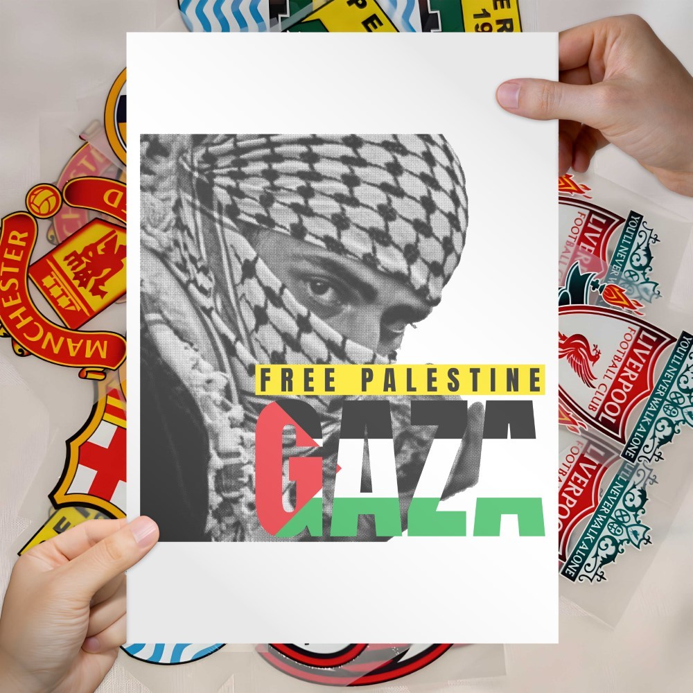 Free Palestine Gaza Digital DTF Print Screen Printing Ready to Iron ...