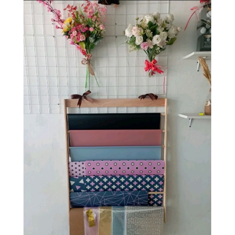 Best...!!! Wrapping Paper Rack/ HIJAB Rack/Gift Rack/Towel Rack/Gift