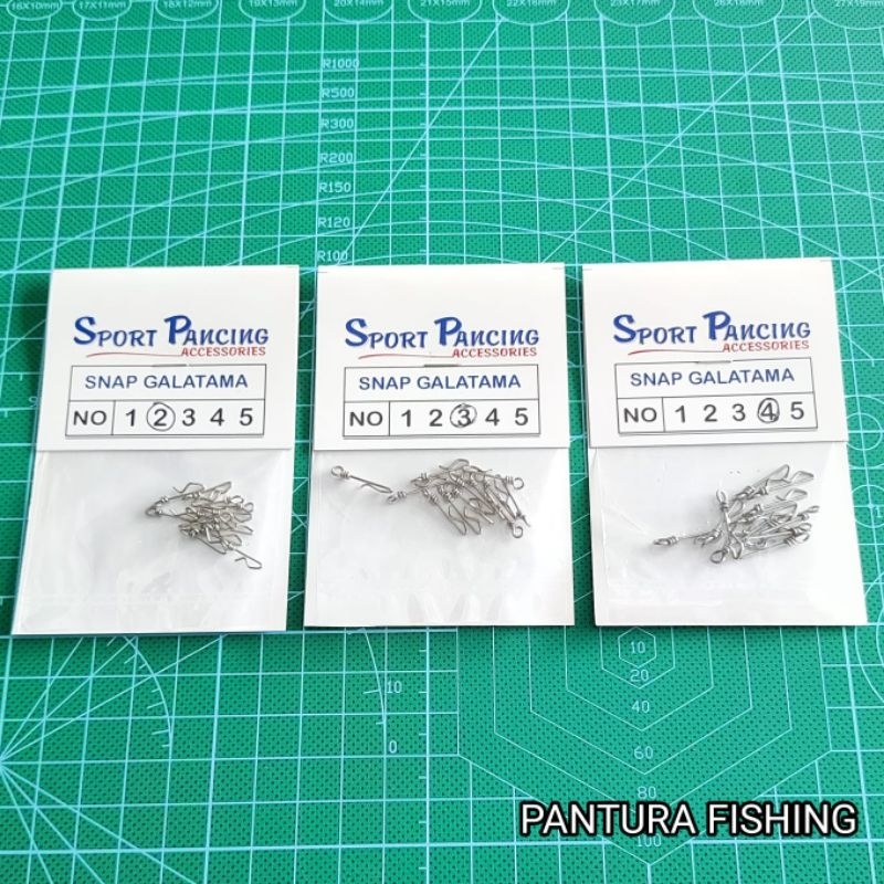 Snap Fishing Pins Size 2,3,4 Contents 12pcs - Quick Snap Hooks - Hook Snap  Fishing Pins