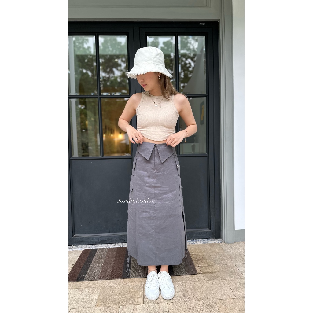 KATUN Joshin RINI Cargo Skirt Maxi Catoon Adult Women s Cargo