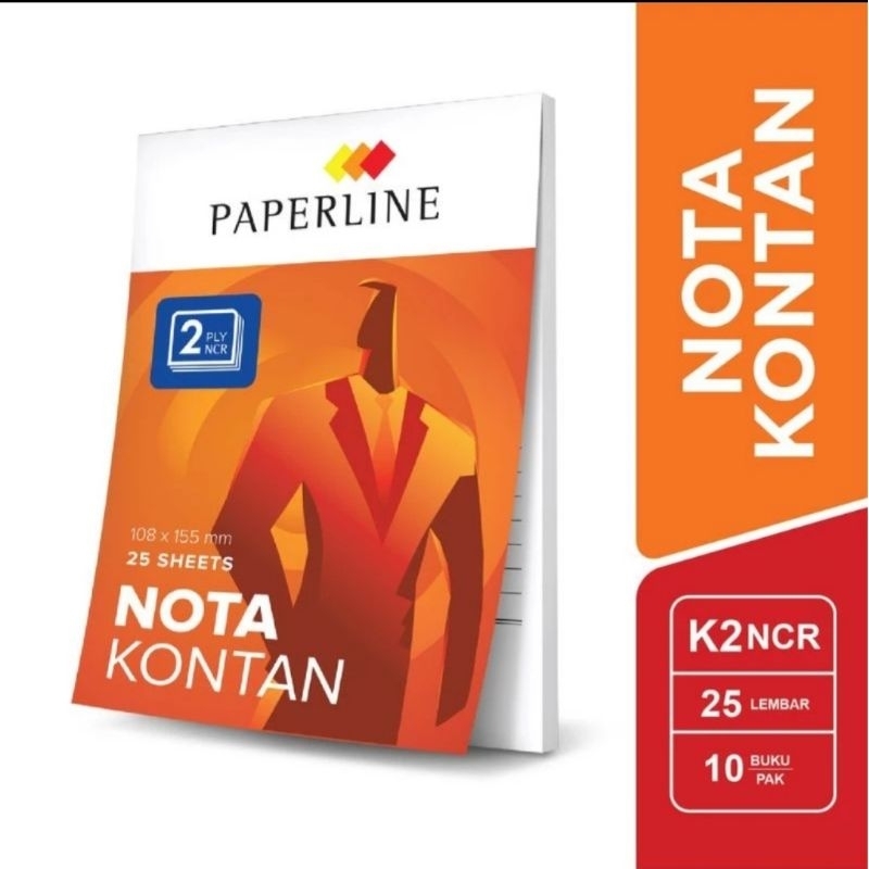 Note Kontan K2 NCR Small Paperline 2ply (10Pcs) | Shopee Malaysia