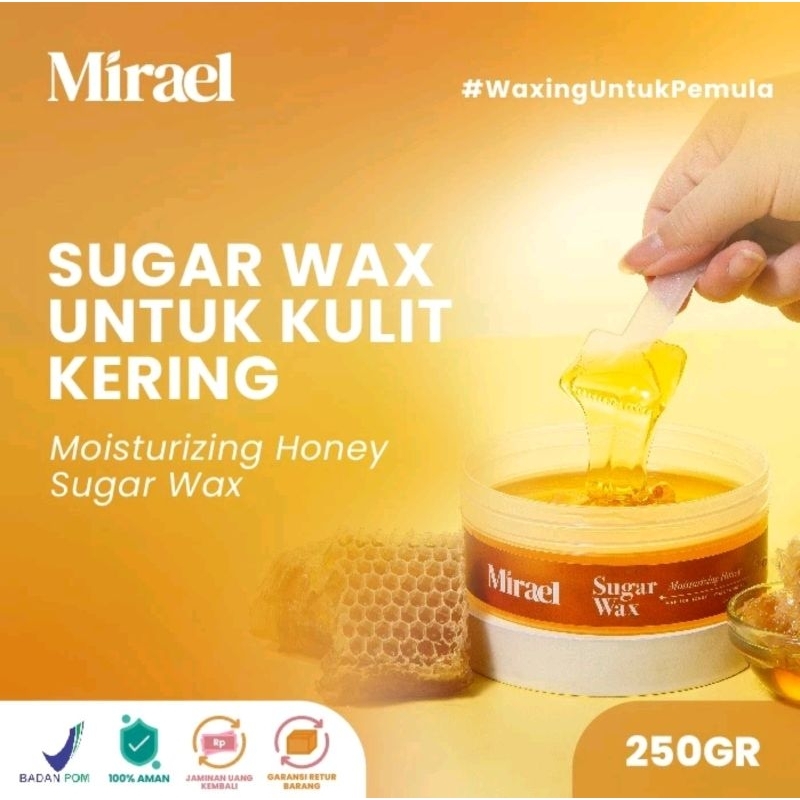 Mirael Sugar Waxing Kit With Niacinamide Armpit Hair Removal Shopee