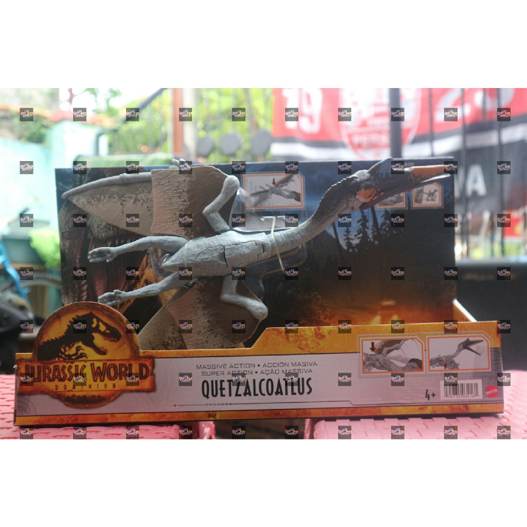 Hdx47 MASSIVE ACTION ASST Jurassic world QUETZALCOATLUS | Shopee Malaysia