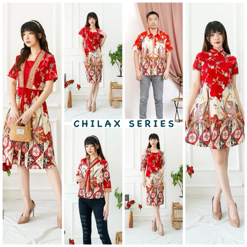 Katun Womens Modern Batik Cheongsam Dressqipao Chinese Style Cny Cotton Dresschilax Batik 