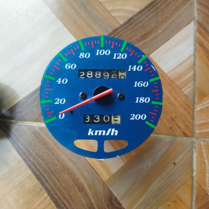MESIN Kawasaki ninja r kis Classic Java old original speedometer