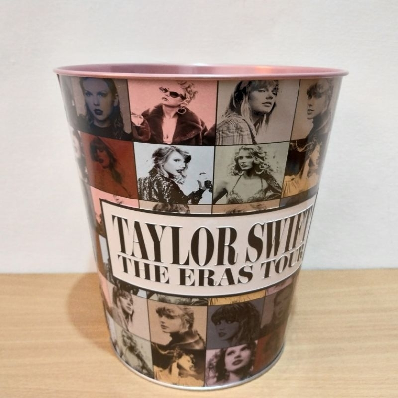 Taylor Swift Eras Tour Movie Popcorn Bucket Tin Import Official Merch ...